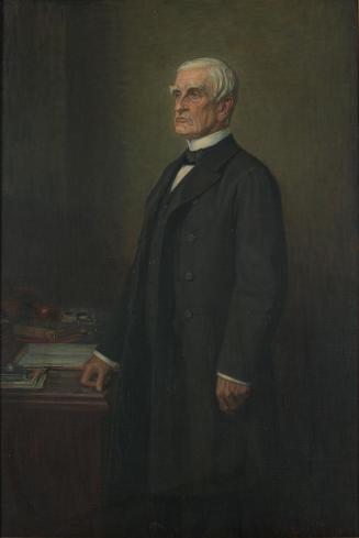 Ferdinand Kruis, Der Minister Ignaz C. von Plener, 1915, Öl auf Leinwand, 156,5 x 105,5 cm, Bel ...