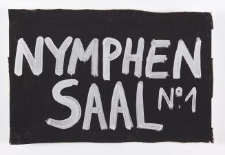 Elisabeth von Samsonow, NYMPHEN SAAL No. 1, 2011, Acryl auf Karton, 39 × 58,5 cm, Belvedere, Wi ...