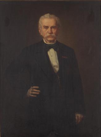 Christian Griepenkerl, Dr. Moritz von Kaiserfeld, 1878/1879, Öl auf Leinwand, 127 x 95 cm, Belv ...