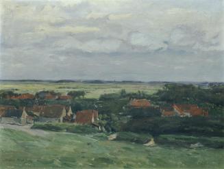 Hans Tichy, Holländische Landschaft, 1910, Öl auf Leinwand, 47,5 x 61,5 cm, Belvedere, Wien, In ...
