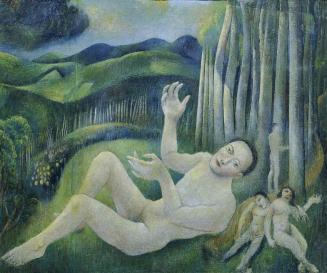 Ernst Plutzar, Weg zu Gott, 1934, Öl auf Karton, 88,5 x 103 cm, Belvedere, Wien, Inv.-Nr. 9089