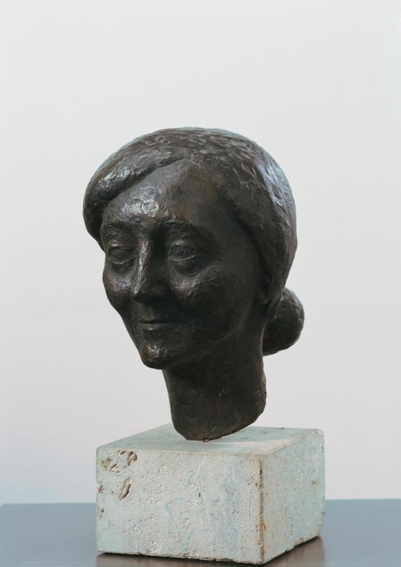 Gerhart Frankl, Porträt Christine Frankl, 1929/1932, Bronze, H: 27 cm, Belvedere, Wien, Inv.-Nr ...