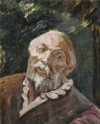 Walther Gamerith, Bildnis eines alten Mannes, vor 1949, Öl auf Leinwand, 73 × 60 cm, Belvedere, ...