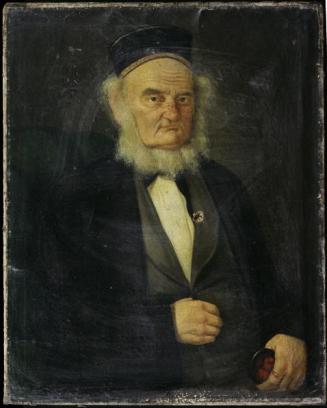 Zsigmond Vajda, Herrenbildnis, um 1890, Öl auf Leinwand, 80 x 64 cm, Belvedere, Wien, Inv.-Nr.  ...