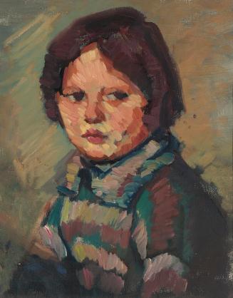 Johanna Kampmann-Freund, Kinderbildnis, 1930er-Jahre, Öl auf Leinwand, 44 x 38 cm, Belvedere, W ...