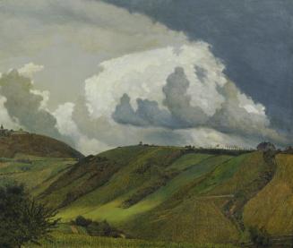 Emanuel Baschny, Vor einem Gewitter, 1913, Öl auf Leinwand, 85,5 x 101 cm, Belvedere, Wien, Inv ...