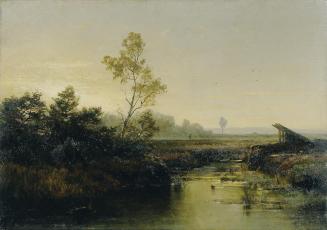 Emilie Mediz-Pelikan, Moorlandschaft, 1886, Öl auf Leinwand, 43 x 60 cm, Belvedere, Wien, Inv.- ...