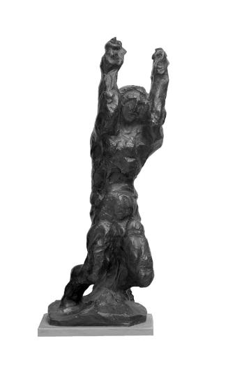 Anton Hanak, Der brennende Mensch (Entwurf), um 1922, Bronze, Belvedere, Wien, Inv.-Nr. 5909