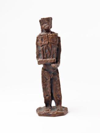 Fritz Wotruba, Kleine stehende Figur, 1950, Bronze, 36 × 12 × 10 cm, Belvedere, Wien, Inv.-Nr.  ...