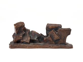 Fritz Wotruba, Liegende, 1962, Bronze, 26 × 10,5 × 10 cm, Belvedere, Wien, Inv.-Nr. FW 98