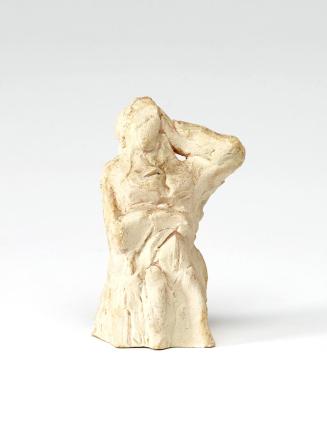 Fritz Wotruba, Figur 5. Figurine für die diversen Bühnenmodelle, 1959/60 - 1962, Gips, 7,4 × 4, ...