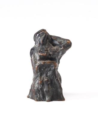 Fritz Wotruba, Figur 5. Figurine für die diversen Bühnenmodelle, 1959/60 - 1962, Bronze, 7,4 ×  ...