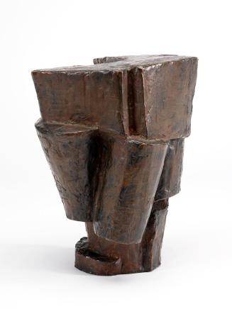 Fritz Wotruba, Kopf, 1959, Bronze, 33 × 25,5 × 22 cm, Belvedere, Wien, Inv.-Nr. FW 304
