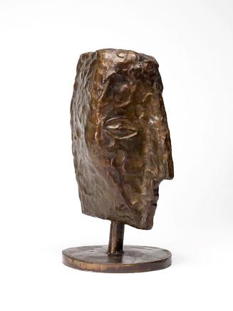 Fritz Wotruba, Kopf, 1950, Bronze, 26 × 11 × 21,5 cm, Belvedere, Wien, Inv.-Nr. FW 240