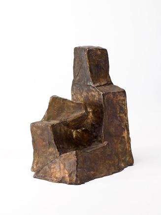 Fritz Wotruba, Kleine sitzende Figur, 1952/53, Bronze, 21 × 12,5 × 20 cm, Belvedere, Wien, Inv. ...