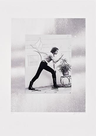 Christian Ludwig Attersee, Der Segelstab Nr. 5 (5-teiliger Fotozyklus), 1972/2003, Fotografie,  ...