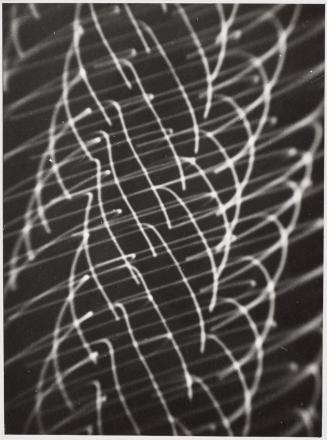 Herbert W. Franke, Analogrechner Pendeloszillogramm, 1954–1959, Darstellungsmaße: 22,8 × 16,8 c ...
