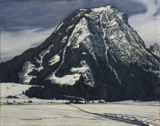 Karl Sterrer, Der Kogel, 1914, Öl auf Leinwand, 80 x 100 cm, Belvedere, Wien, Inv.-Nr. 4406