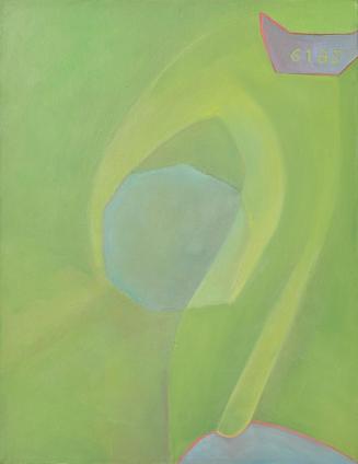Irene Hohenbüchler, Integument , 1991, Öl auf Leinwand, ungerahmt: 46 × 35,5 × 2 cm, Belvedere, ...