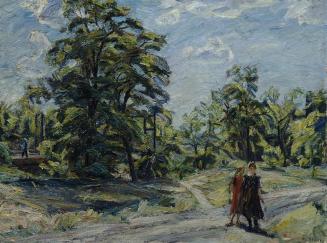 Waldemar Rösler, Baumlandschaft, um 1910, Öl auf Leinwand, 80 × 100 cm, Belvedere, Wien, Inv.-N ...