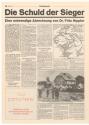Erwin Puls, PULS – DER KLARE BLICK, DAS WAHRE WORT!, 18.4.1982, Offset-Druck auf Papier, 48,9 × ...
