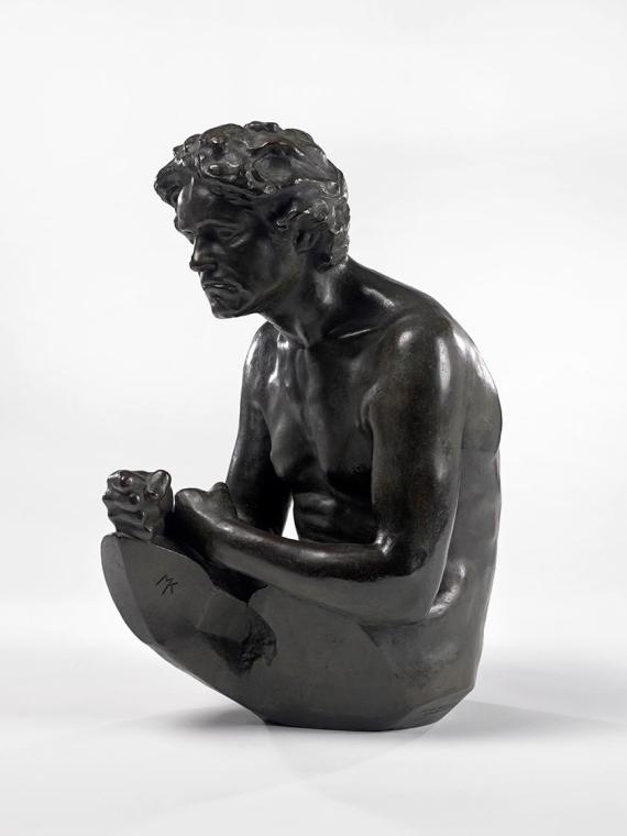 Max Klinger, Beethoven, 1885 (Erstfassung), 1902 (Monumentalfassung), 1907 (Reduktion), Bronze, ...