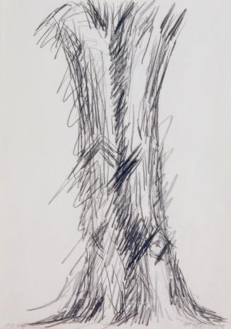 Fritz Wotruba, Figur, 1973, Bleistift auf Papier, Blattmaße: 34 × 24,2 cm, Belvedere, Wien, Inv ...
