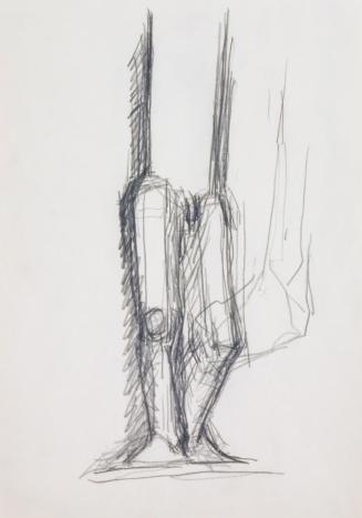 Fritz Wotruba, Torso, 1975, Bleistift auf Papier, Blattmaße: 34 × 24,2 cm, Belvedere, Wien, Inv ...