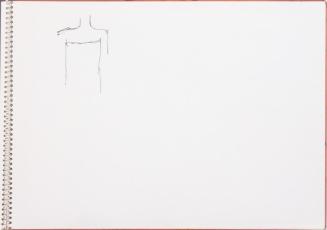 Fritz Wotruba, Torso, undatiert, Kugelschreiber (schwarz) auf Papier
, Blattmaße: 23,2 × 32 cm ...