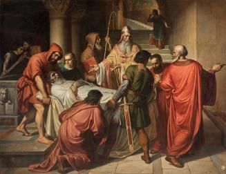 Michael Kovács, Übergabe des Leichnams des heiligen Markus in Alexandria an die Venezianer, 184 ...