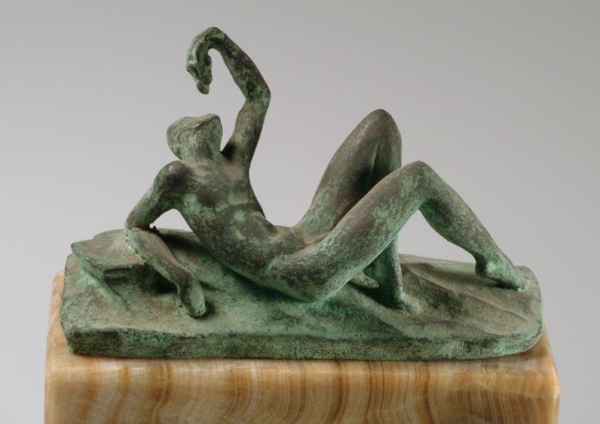 Gustinus Ambrosi, Bacchus, 1923, Bronze, H: 7 cm, Belvedere, Wien, Inv.-Nr. A 119