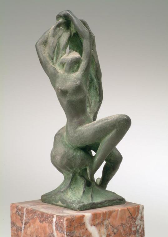 Gustinus Ambrosi, Die Freude, 1920, Bronze, H: 12,2 cm, Belvedere, Wien, Inv.-Nr. A 124