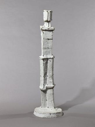 Fritz Wotruba, Stehende Figur, 1958, Gipsguss nach Tonmodell, 83 × 23 × 20 cm, Belvedere, Wien, ...