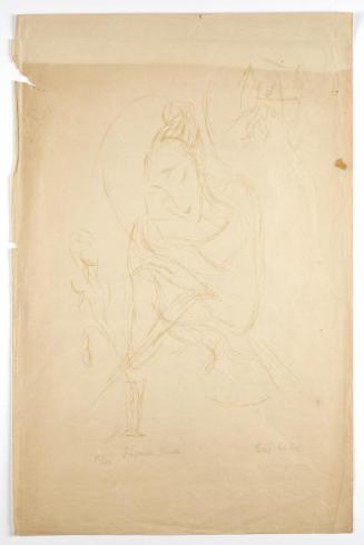 Georg Ehrlich, Singende Blume, undatiert, Lithografie auf Papier, Blattmaße: 63,8 × 41,5 cm, Be ...