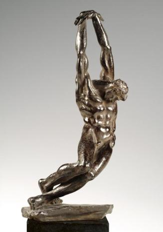 Gustinus Ambrosi, Hl. Sebastian, 1925, Bronze, H: 40,5 cm, Belvedere, Wien, Inv.-Nr. A 60