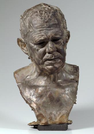 Gustinus Ambrosi, Ludwig Freiherr von Pastor, 1927, Bronze (verworfener Guss), H: 42,5 cm, Belv ...
