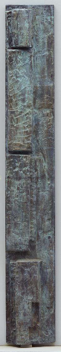 Fritz Wotruba, Marburger Relief (vierte Platte von acht Reliefplatten), 1963/1964, Bronze, 161, ...