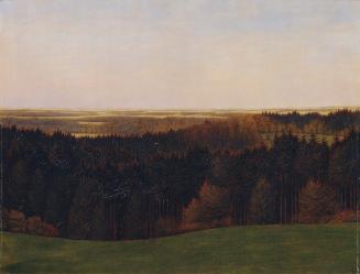 Karl Haider, Über allen Gipfeln ist Ruh´, 1908, Öl auf Leinwand, 87,5 x 115 cm, Belvedere, Wien ...