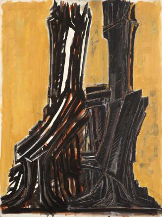 Fritz Wotruba, Ohne Titel, 1968, Öl auf Leinwand, 80 × 60,5 cm, Belvedere, Wien, Inv.-Nr. FW 12 ...
