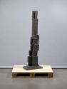 Fritz Wotruba, Stehende Figur, 1962, Bronze, 179,5 × 31 × 57 cm, 95 kg, Belvedere, Wien, Inv.-N ...