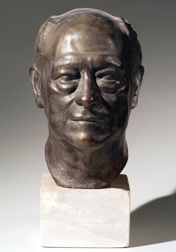 Karl Stemolak, Oskar Laske, 1941, Bronze, H: 33 cm, Belvedere, Wien, Inv.-Nr. 4000
