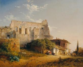 Emanuel Stöckler, Tekfur Saray in Konstantinopel (Der Palast des Belisar / Basileus in Konstant ...