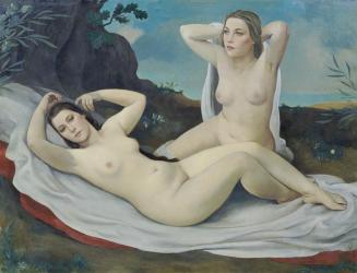 Johannes Beutner, Erwachen, 1938–1939, Öl auf Leinwand, 115,3 x 150,3 cm, Belvedere, Wien, Inv. ...