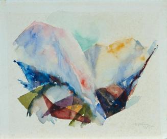 Heribert Potuznik, Landschaft, 1975, Aquarell auf Papier, 45,5 x 54,4 cm, Belvedere, Wien, Inv. ...
