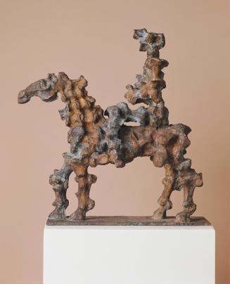 Andreas Urteil, Der imaginäre Reiter (Don Quichote), undatiert, Bronze, 48,5 × 49 × 14 cm, Arto ...