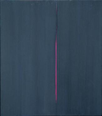 Eleonor Friedrich, Ohne Titel (Komposition in Schwarz), 1992, Mischtechnik auf Leinwand, 80 × 7 ...