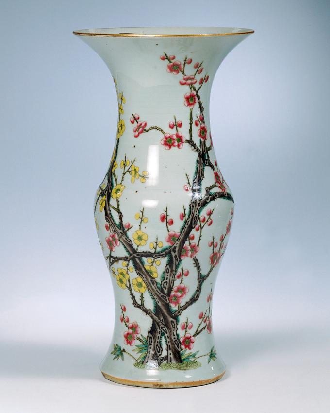 Unbekannter Künstler, Chinesische Vase, Porzellan, Belvedere, Wien, Inv.-Nr. 7395/3