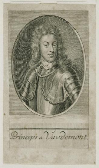 Unbekannter Stecher, Princeps de Vaudemont, um 1713, Kupferstich auf Papier, Blattmaße: 15,5 ×  ...