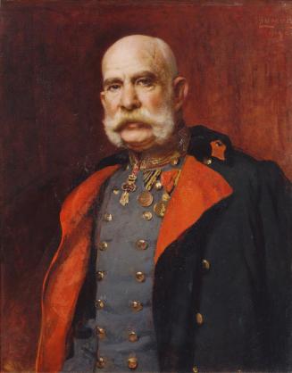 Leopold Horovitz, Kaiser Franz Joseph I., 1904–1906, Öl auf Leinwand, 78 x 62 cm, Belvedere, Wi ...