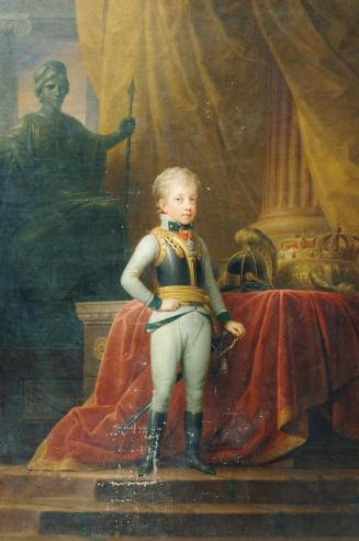 Friedrich Heinrich Füger, Erzherzog Ferdinand als Kind, 1804, Öl auf Leinwand, 158,5 x 238 cm,  ...